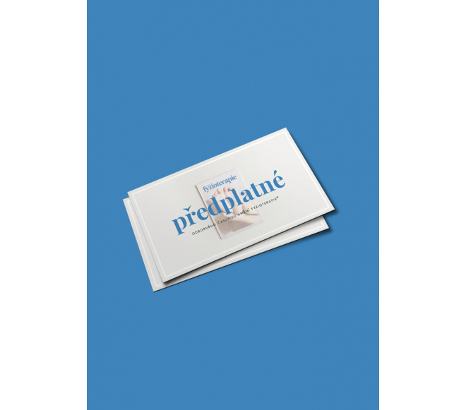 Předplatné 2026 - Umění fyzioterapie